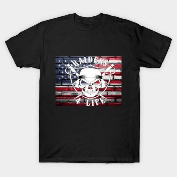 Raiders Fans For Life T Shirt 1