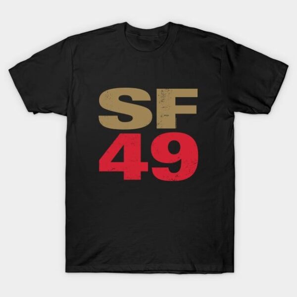 San Francisco 49ers 2 by c Buck Tee Originals T Shirt 1