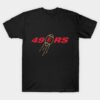 San Francisco 49ers 3 by c Buck Tee Originals T-Shirt San Francisco 49ers 3 by c Buck Tee Originals T Shirt 1