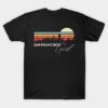 San Francisco Girl Retro Sunset City Skyline Souvenir T-Shirt San Francisco Girl Retro Sunset City Skyline Souvenir T Shirt 1