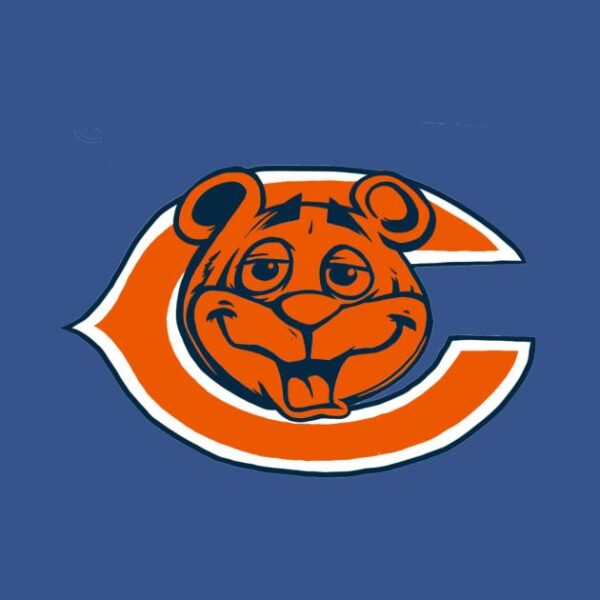 Sugar Bear x Chicago Bears T Shirt 2