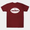 Vintage Football Shape - Washington Commanders (White Commanders Wordmark) T-Shirt Vintage Football Shape Washington Commanders White Commanders Wordmark T Shirt 1