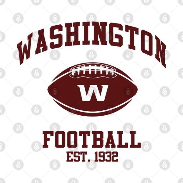 WASHINGTON FOOTBALL T Shirt 2 1