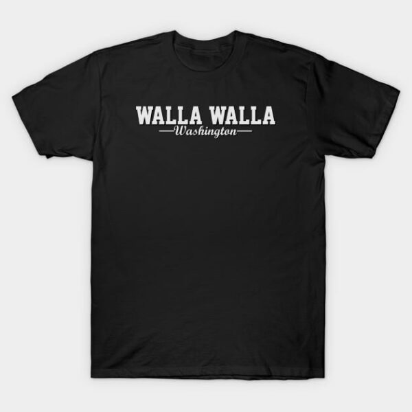 Walla Walla Washington T Shirt 1