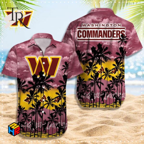 Washington Commanders NFL Hawaiian Shirt New Trending Summer island