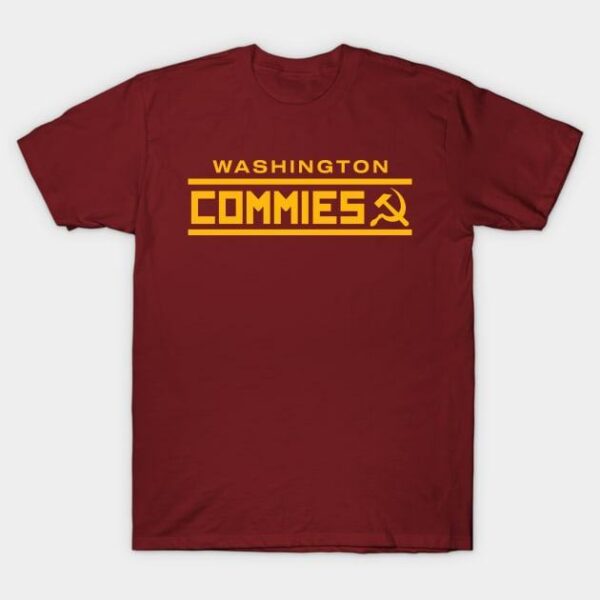 Washington Commies T Shirt 1 1