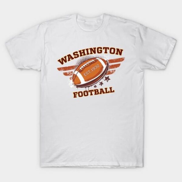 Washington DC Football T Shirt 1