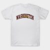 Washington Football 3D Chrome T-Shirt Washington Football 3D Chrome T Shirt 1