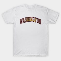 Washington Football 3D Chrome T-Shirt