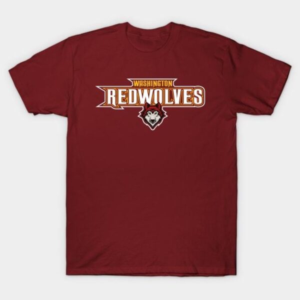 Washington RedWolves Concept T Shirt 1