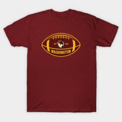 Washington Team Colors Football T-Shirt