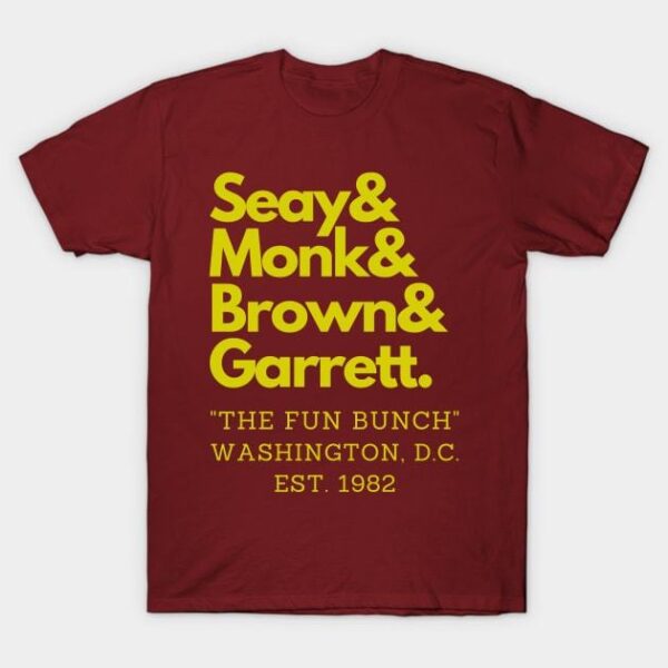 Washingtons Fun Bunch! T Shirt 1