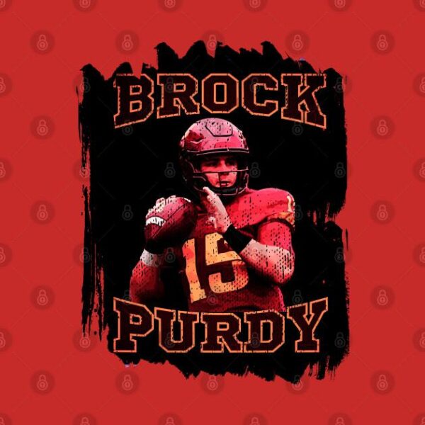 brock football design T Shirt 2