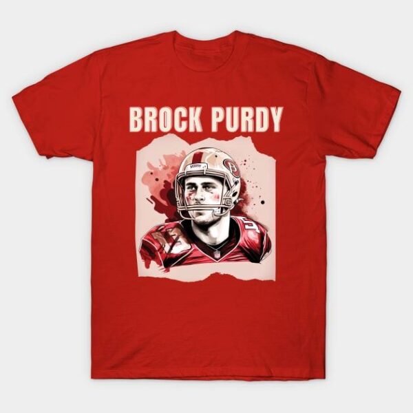 brock purdy 49ers football T Shirt 1