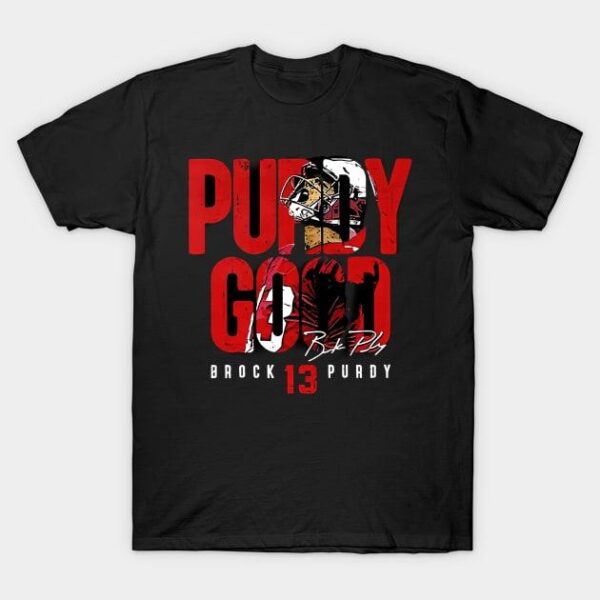 brock purdy football 49ers T Shirt 1