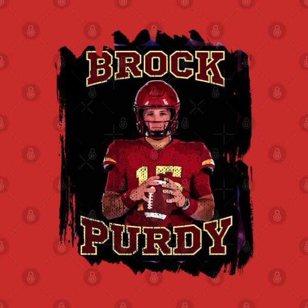 brock purdy football 49ers T Shirt 2 1