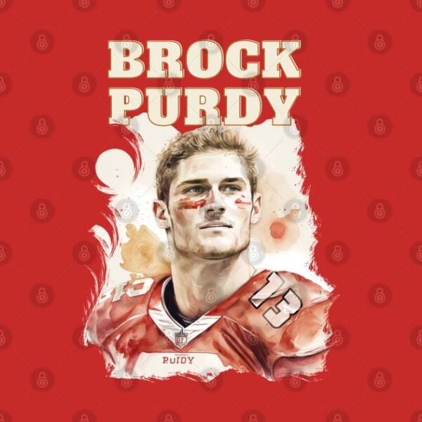 brock purdy football 49ers design T Shirt 2