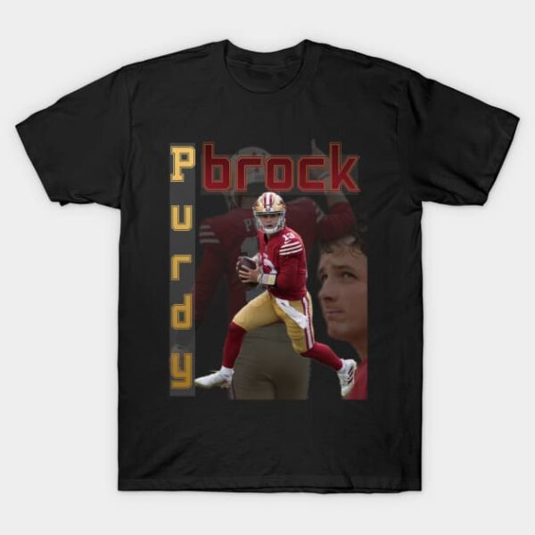 brock purdy paper poster T Shirt 1