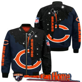 nfl Chicago Bears sky star bomber jacket for fan