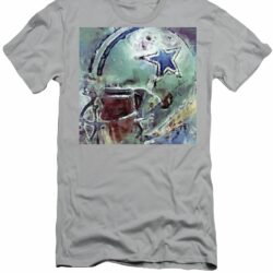 2 Cowboys nfl t-shirt Art Abstract David G Paul