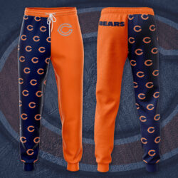 2023 New Chicago Bears nfl Sweatpants Outdoor Pants Casual Sports trend v10