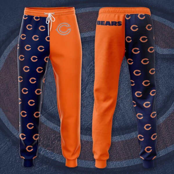 2023 New Chicago Bears nfl Sweatpants Outdoor Pants Casual Sports trend v10