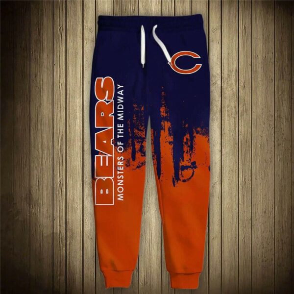 2023 New Chicago Bears nfl Sweatpants Outdoor Pants Casual Sports trend v8