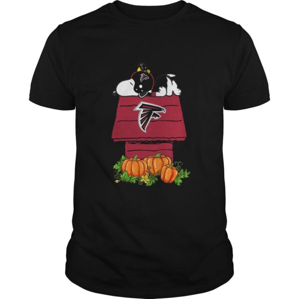 Atlanta Falcons Snoopy Pumpkin House NFL