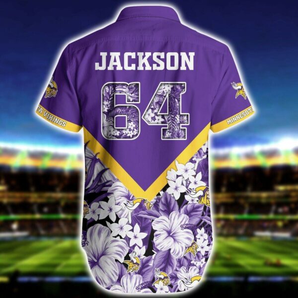 Best Team NFL Minnesota Vikings Hawaiian Beach Shirts 2