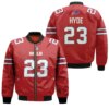 Buffalo Bills Micah Hyde #23 Great Player Nfl American Football Red Color Rush Jersey Style Gift For Bills Fans Bomber Jacket Buffalo Bills Micah Hyde 23 Great Player Nfl American Football Red Color Rush Jersey Style Gift For Bills Fans Bomber Jacket