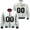Buffalo Bills Nfl American Football Team White 100th Season Golden Edition Jersey Style Custom Gift For Bills Fans Bomber Jacket Buffalo Bills Nfl American Football Team White 100th Season Golden Edition Jersey Style Custom Gift For Bills Fans Bomber Jacket