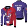 Buffalo Bills Number 17 Josh Allen Personalized Fleece Bomber Jacket Buffalo Bills Number 17 Josh Allen Personalized Fleece Bomber Jacket