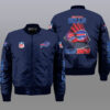 Buffalo Bills nfl 3D Bomber Jacket Military Flight Coat Thicken Zipper Outwear Buffalo Bills nfl 3D Bomber Jacket Military Flight Coat Thicken Zipper Outwear