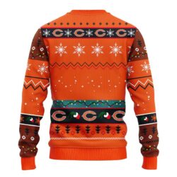 Chicago Bears 12 Grinch Xmas Day Ugly Christmas Sweater.