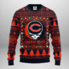 Chicago Bears Grateful Dead NFL Ugly Christmas Fleece Sweater – Chicago Bears Ugly Christmas Sweater Chicago Bears Grateful Dead NFL Ugly Christmas Fleece Sweater Chicago Bears Ugly Christmas Sweater