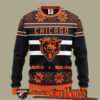 Chicago Bears Logo Ugly Sweater Gift for NFL Fan Chicago Bears Ugly Christmas Sweater