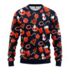 Chicago Bears Santa Claus Snowman Pattern Christmas Ugly Sweater Chicago Bears Christmas Sweater