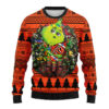 Cincinnati Bengals Baby Grinch Hug Football Christmas Light Up Ugly Sweater Cincinnati Bengals Baby Grinch Hug Football Christmas Light Up Ugly Sweater