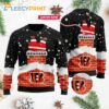 Cincinnati Bengals Funny Santa Claus In The Chimney Custom Ugly Christmas Sweater – Bengals Christmas Sweater Cincinnati Bengals Funny Santa Claus In The Chimney Custom Ugly Christmas Sweater Bengals Christmas Sweater