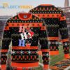 Cincinnati Bengals HoHoHo Mickey Disney Christmas Ugly Sweater Bengals Christmas Sweater