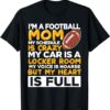 Cool Team Mother of a Football Player Son T Shirt