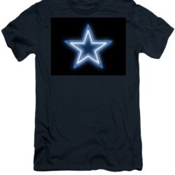 Cowboys Star Neon Sign Ricky Barnard nfl t-shirt