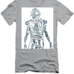 Dak Prescott Dallas Cowboys Pixel Art 12 Joe Hamilton t-shirt