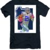 Ezekiel Elliotte Dallas Cowboys Oil Art Joe Hamilton t-shirt