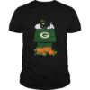 Green Bay Packers Snoopy Pumpkin House NFL