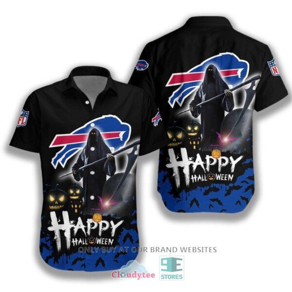 HALLOWEEN NFL Buffalo Bills Happy Halloween Hawaiian Shirt for fan