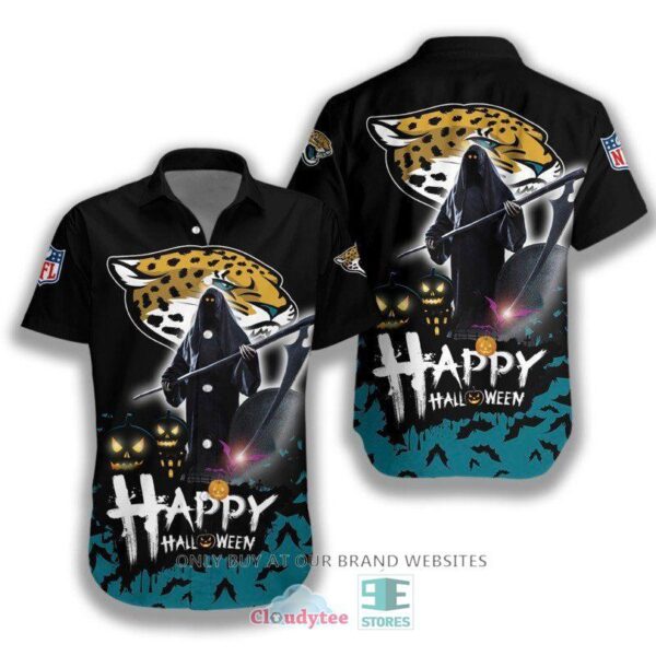 HALLOWEEN NFL Jacksonville Jaguars Happy Halloween Hawaiian Shirt for fan