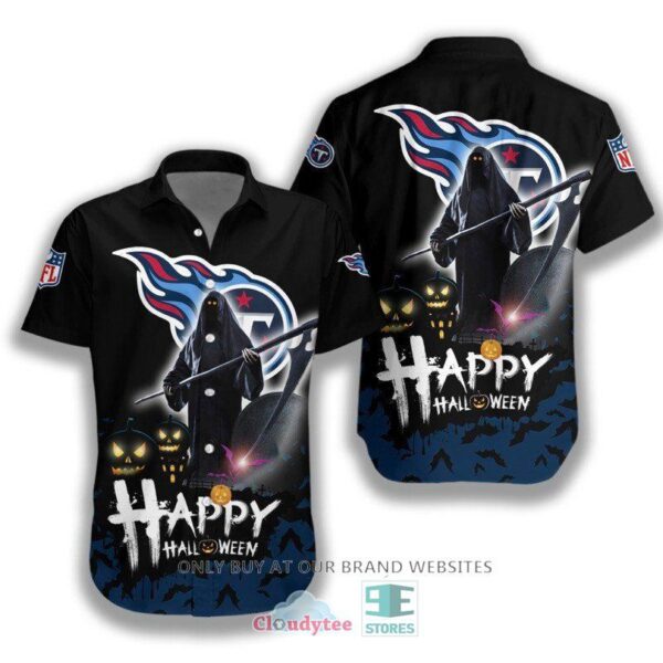 HALLOWEEN NFL Tennessee Titans Happy Halloween Hawaiian Shirt for fan