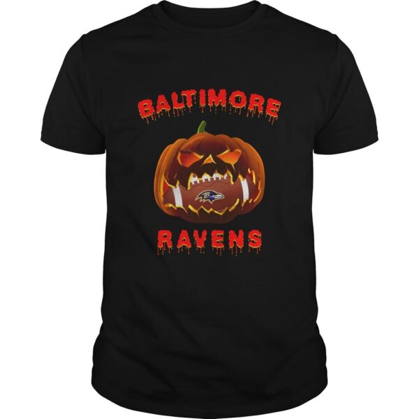 Halloween Pumpkin Baltimore Ravens NFL