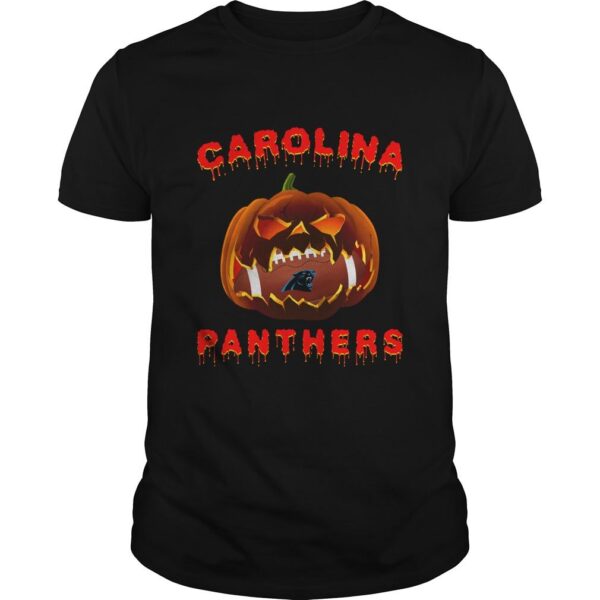 Halloween Pumpkin Carolina Panthers NFL